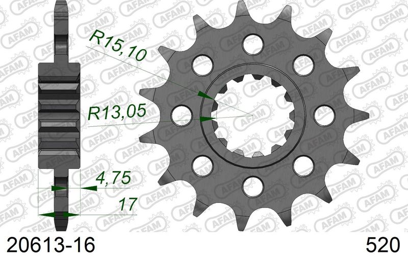 Roata dintata AFAM 20613-16