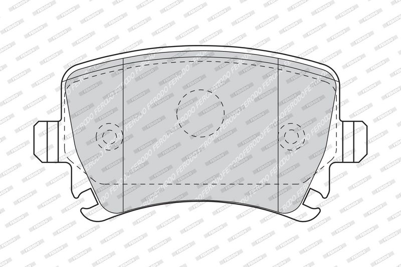 FERODO Plaquettes de frein à disque FDB1636