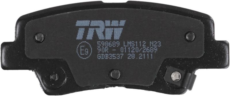TRW GDB3537 Brake Pad Set, disc brake