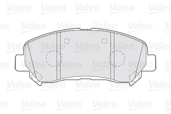 VALEO Plaquettes de frein à disque 670067