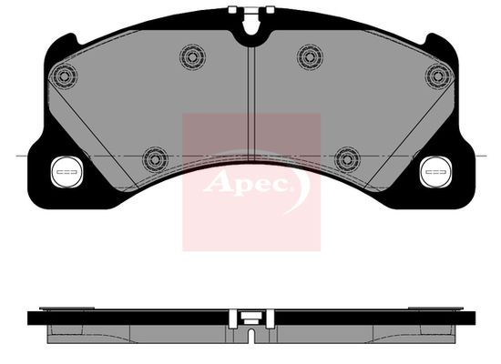 APEC Brake Pad Set, disc brake PAD2605