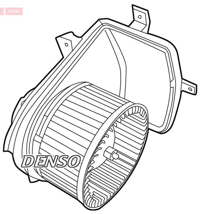 Denso Interior Blower DEA32001