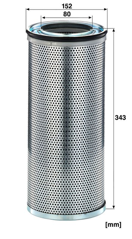 Oliefilter (patroon) past: LIEBHERR A904, A904 LITRONIC, A914 LITRONIC, A924 LITRONIC, A954, HS843HD, L544, L554, L564, L574, L580, LTM1040/1, LTM1120/1 CRANE, R904, R914 LITRONIC, R924 LITRONIC