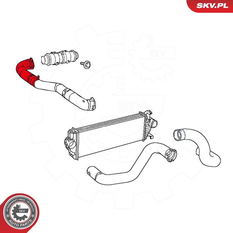 Õhutoru, õhufilter, ESEN SKV 24SKV424