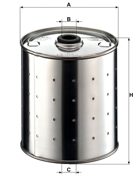Oliefilter past: MERCEDES /8 (W115), HECKFLOSSE (W110), T2/L, O 309 2.0D-3.0D 07.65-12.88