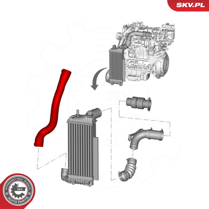 Laadimisõhu voolik, ESEN SKV 24SKV590