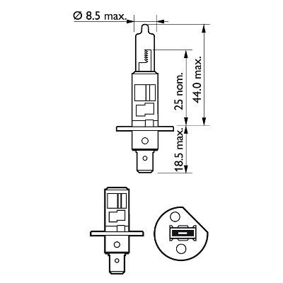 PHILIPS 12258VPB1 Bulb, spotlight