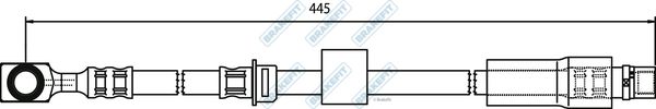 APEC Brake Hose BHO4294