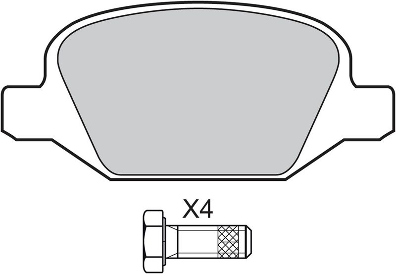 Juego de pastillas de freno