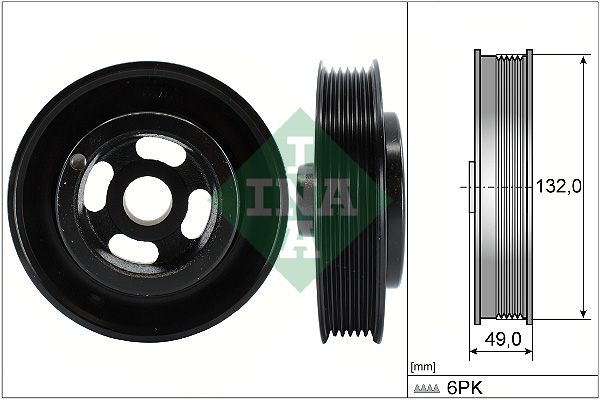 Schaeffler INA Szíjtárcsa, főtengely 544 0126 10