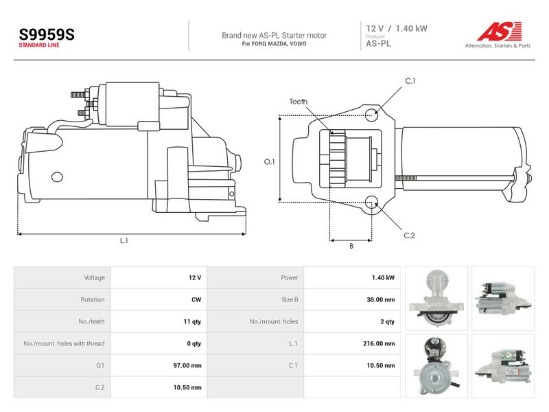 OEM код товара: 6G9N-11000-AB