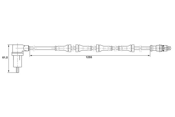 BOSCH Wielsnelheidssensor 0 265 006 154