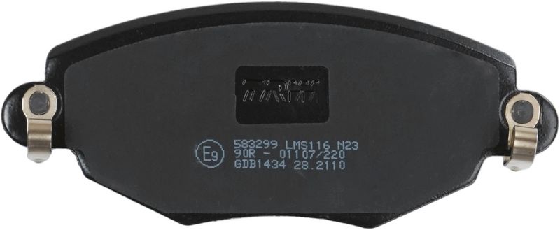 TRW GDB1434 Brake Pad Set, disc brake