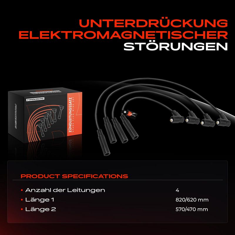 Frankberg 5481FB0048085 Ignition Cable Kit