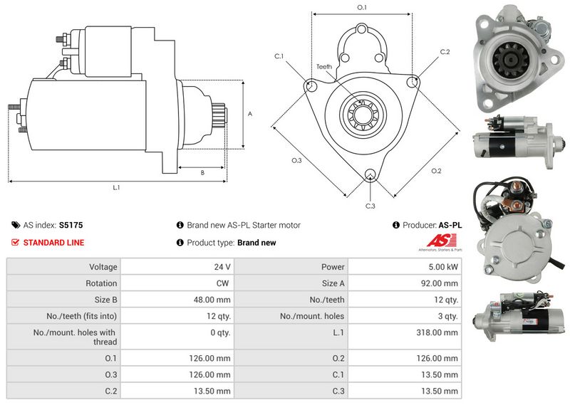 AS-PL S5175 Starter