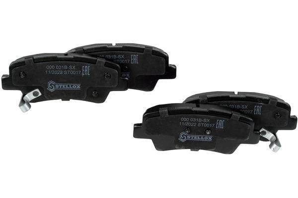 STELLOX 000 031B-SX Brake Pad Set, disc brake