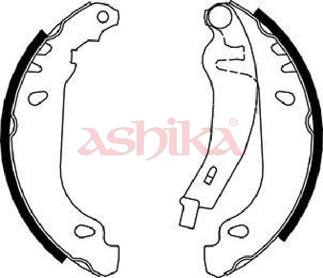 комплект спирачна челюст ASHIKA