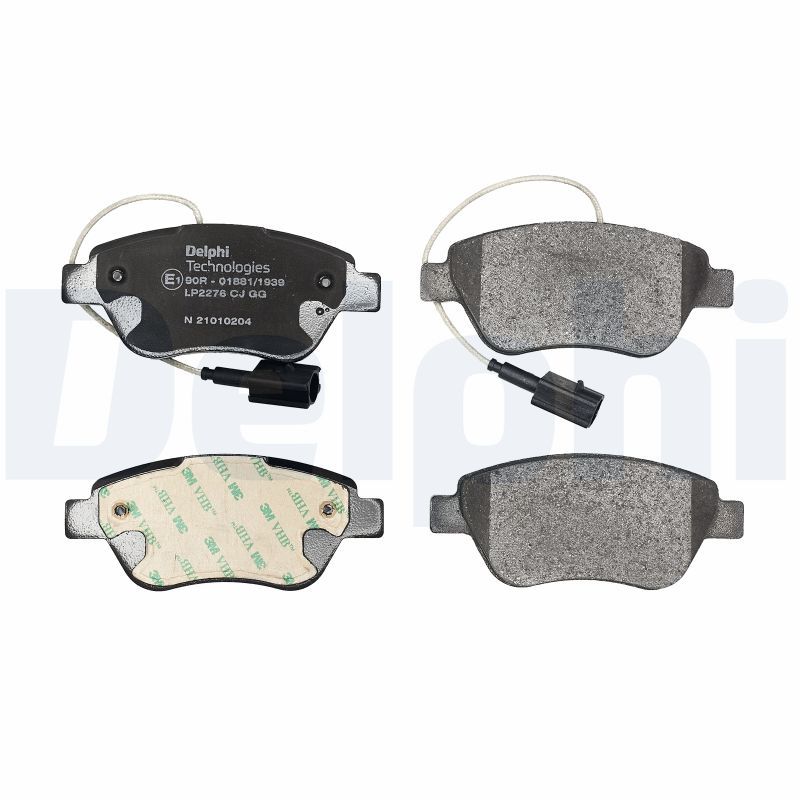 DELPHI LP2276 Brake Pad Set, disc brake