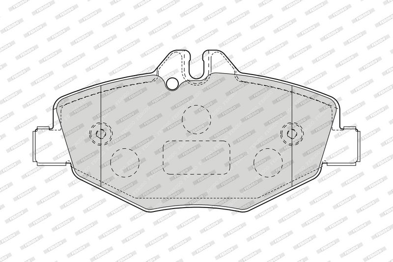 FERODO Plaquettes de frein à disque FDB1414