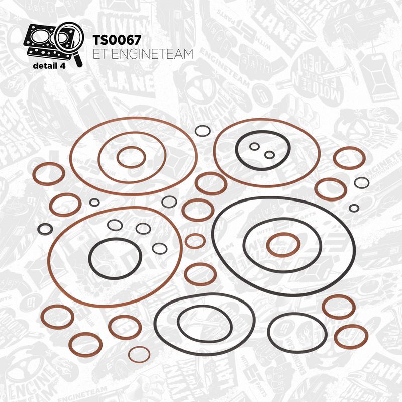 ET ENGINETEAM TS0067 Gasket Kit, cylinder head