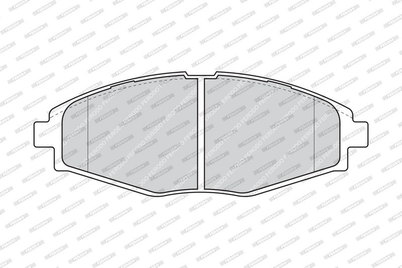 FERODO Plaquettes de frein à disque FDB1337