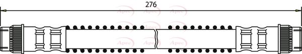APEC Brake Hose HOS3242