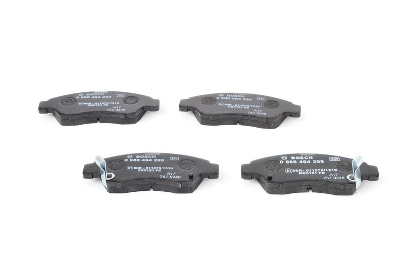 BOSCH 0 986 494 299 Brake Pad Set, disc brake