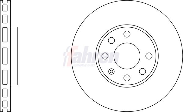 Fahren Brake Disc FBD6004