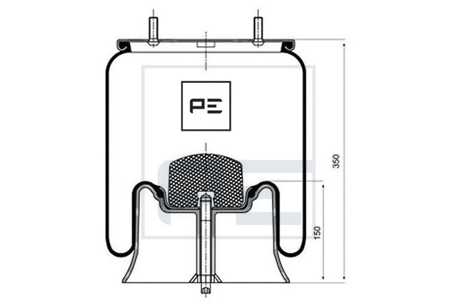 Mech, pneumatické odpružení 084.100-73A