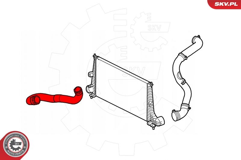 ESEN SKV 43SKV196 Charge Air Hose