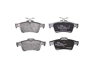 DELPHI LP3653 Brake Pad Set, disc brake