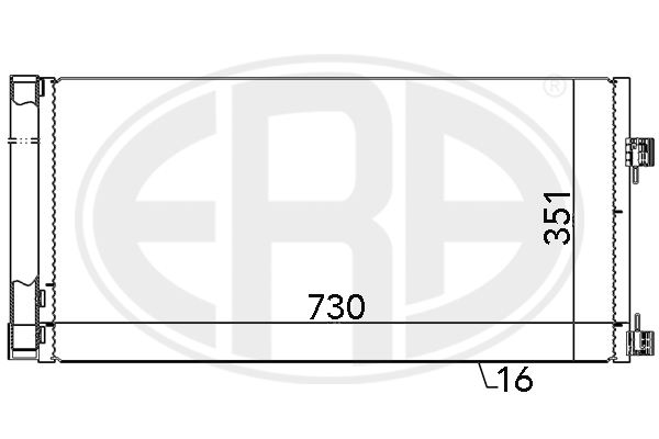 WILMINK GROUP kondenzátor, klíma WG2016743