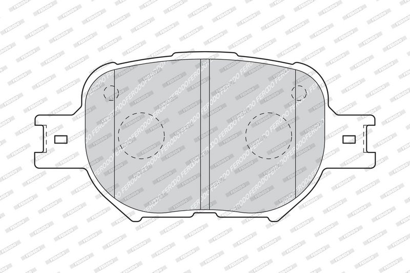 FERODO Plaquettes de frein à disque FDB1528