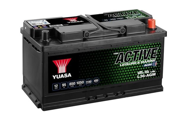 Yuasa L36-AGM Active Leisure AGM Battery