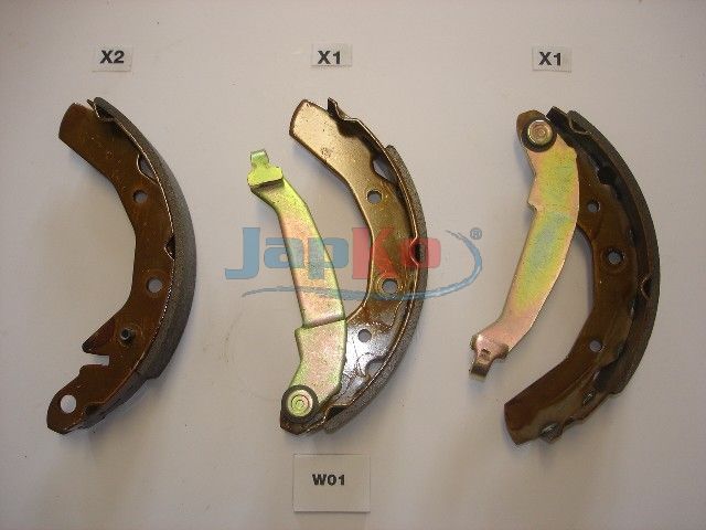 Set saboti frana JAPKO 55W01
