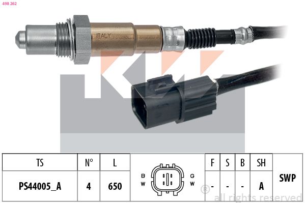 KW lambdaszonda 498 262