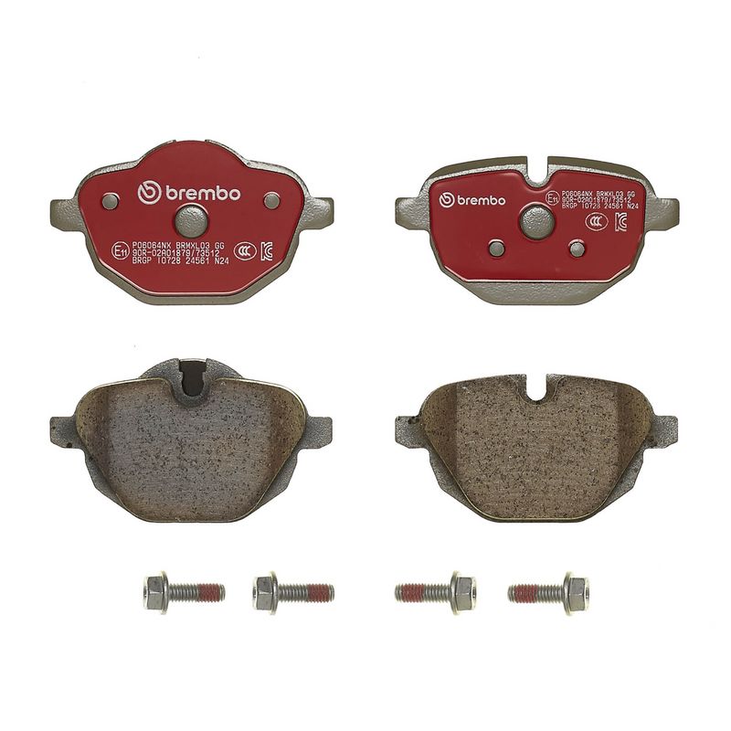 BREMBO P06064NX Brake Pad Set, disc brake