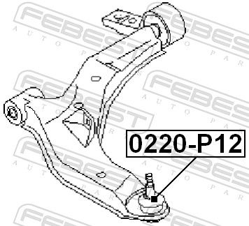 FEBEST 0220-P12 Ball Joint