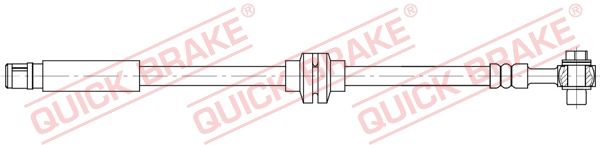 Гальмівний шланг, Quick Brake 50.202X