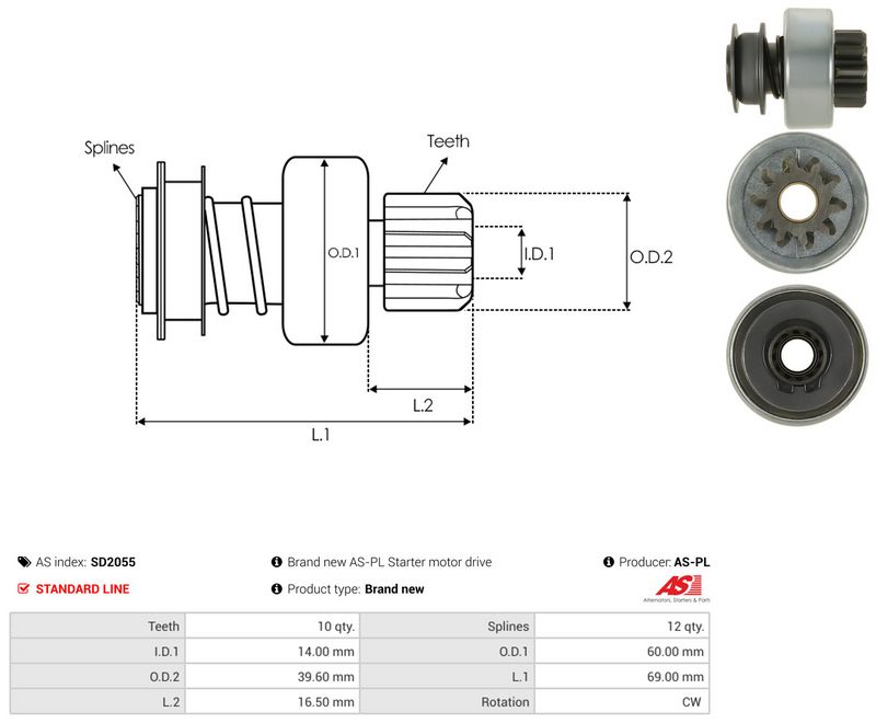 Vabajooks, starter, AS-PL SD2055