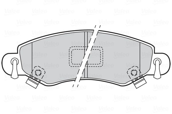 VALEO 301453 Brake Pad Set, disc brake