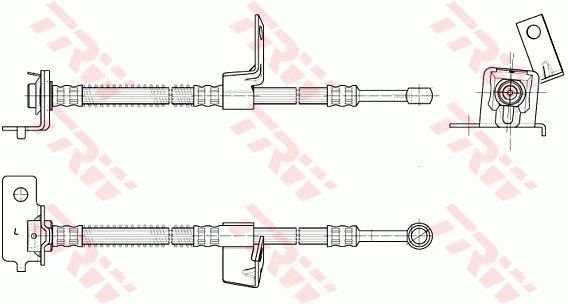 Гальмівний шланг, Trw PHD954