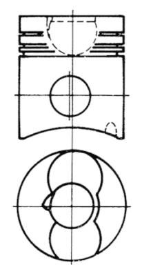 Поршень KOLBENSCHMIDT