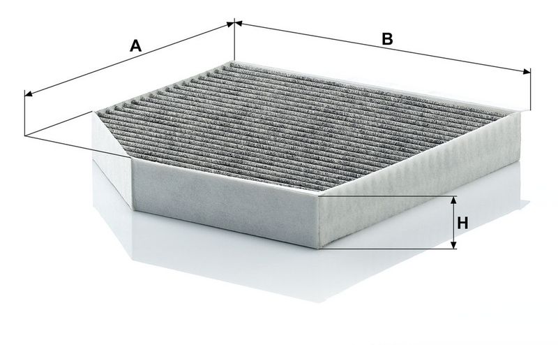 Filter, salongiõhk, MANN-FILTER CUK 2641