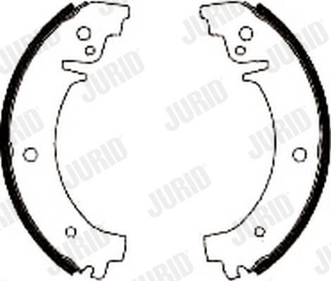 Juego de zapatas de frenos