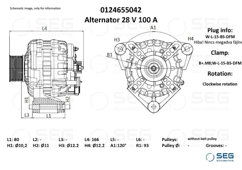 generátor 0124655042
