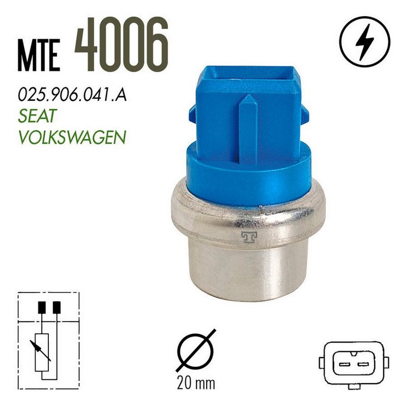 MTE-Thomson 4006 Sender Unit, Coolant Temperature
