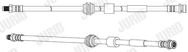 JURID fékcső 173209J