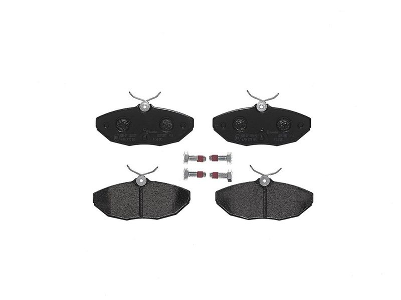 Piduriklotsi komplekt, ketaspidur, BREMBO P 36 013