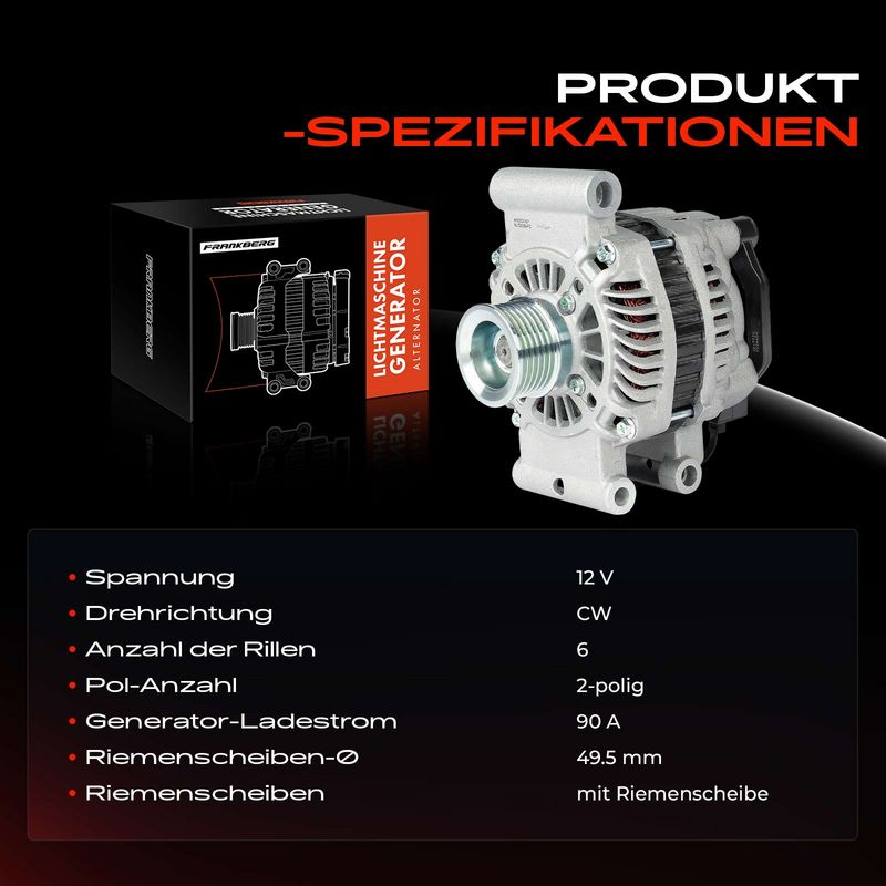 Frankberg 5481FB0029646 Generatorius